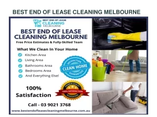 best end of lease cleaning melbourne
