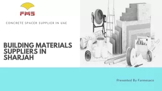 Building Materials Company In Dubai