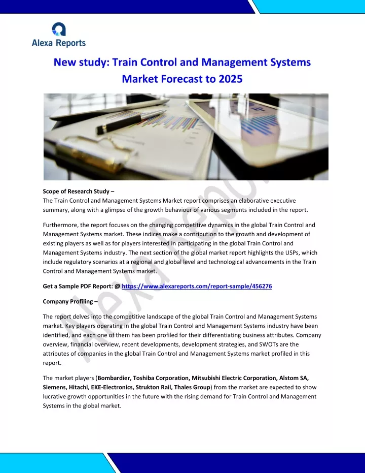 new study train control and management systems