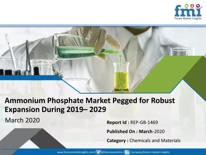 ammonium phosphate market pegged for robust