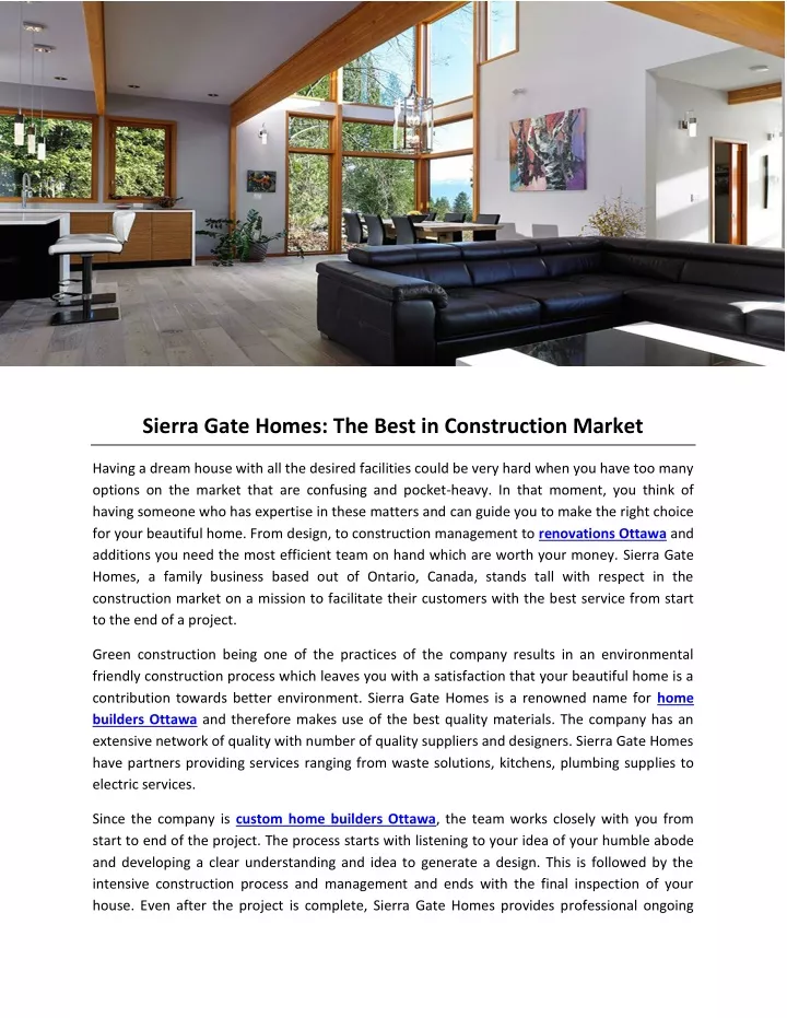 sierra gate homes the best in construction market