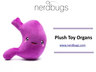 Plush Toy Organs - nerdbugs.com