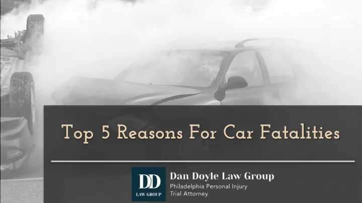 top 5 reasons for car fatalities