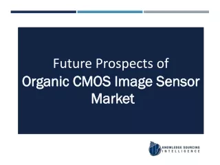 future prospects of organic cmos image sensor