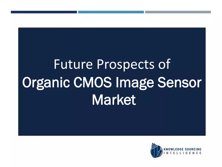 future prospects of organic cmos image sensor