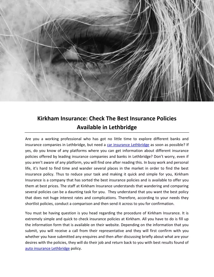 kirkham insurance check the best insurance