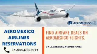 Aeromexico Airlines Reservations
