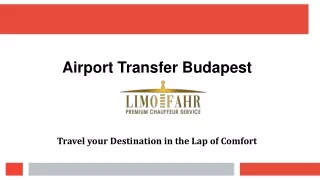 Why Booking Airport Transfer Online would be a Good Idea?