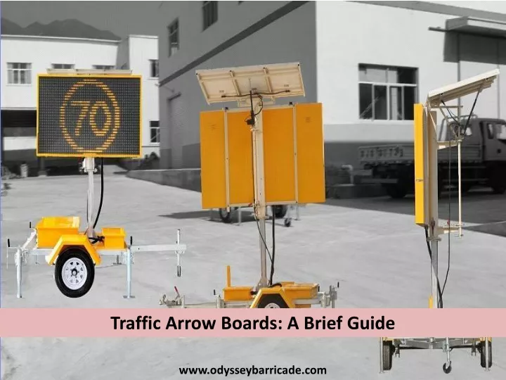 traffic arrow boards a brief guide