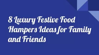 Buy Festive Feast Food Hampers Online