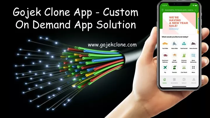 gojek clone app custom on demand app solution