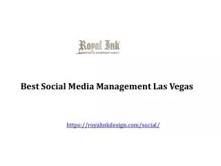 best social media management las vegas