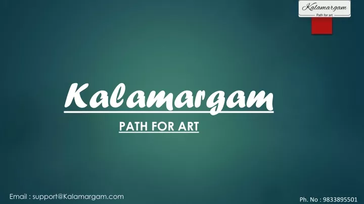kalamargam path for art