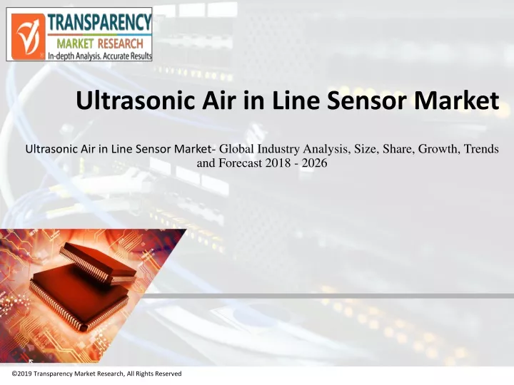 ultrasonic air in line sensor market