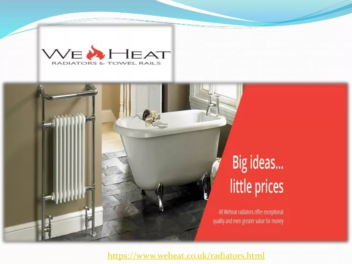 https www weheat co uk radiators html