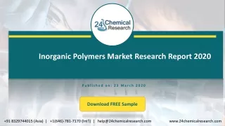 inorganic polymers market research report 2020