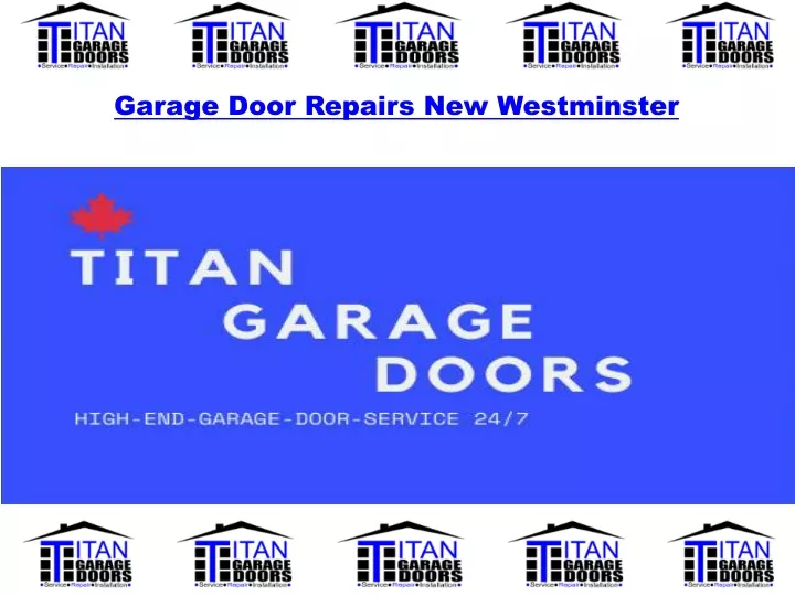 garage door repairs new westminster