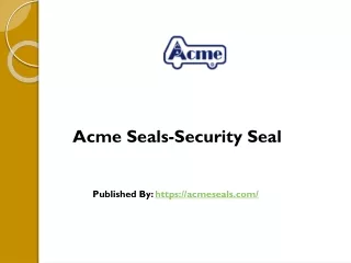 Security Seal