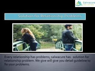 Solution For Relationship Problems