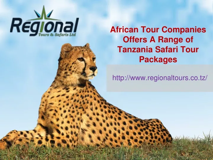 african tour companies offers a range of tanzania safari tour packages