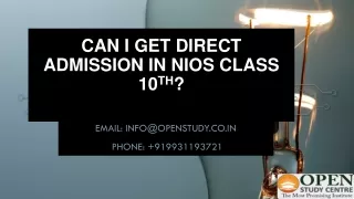 NIOS Admission Center In Bihar