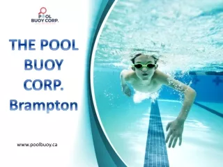 THE POOL BUOY CORP., Brampton - https://www.poolbuoy.ca/