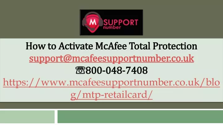 how to activate mcafee total protection