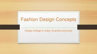 fashion design concepts
