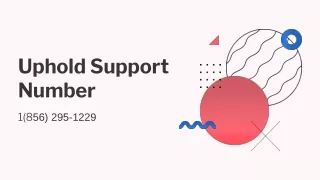 Uphold Support Number【1(856) 295-1229★】