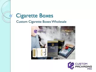 cigarette boxes