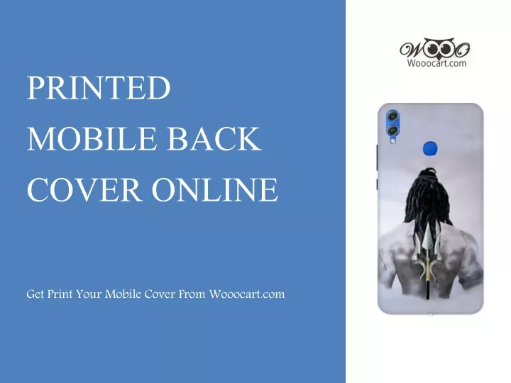 printed mobile back cover online