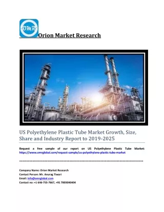US Polyethylene Plastic Tube Market Trends, Size, Competitive Analysis and Forecast - 2019-2025
