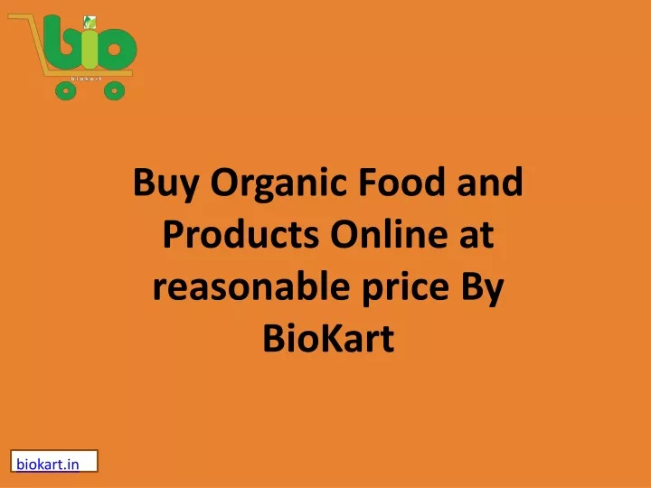 buy organic food and products online