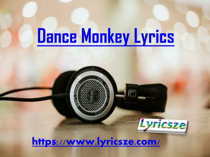 dance monkey lyrics