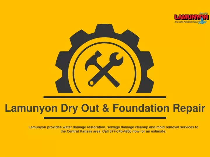 lamunyon dry out foundation repair