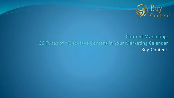 content marketing 36 types of must have content in your marketing calendar