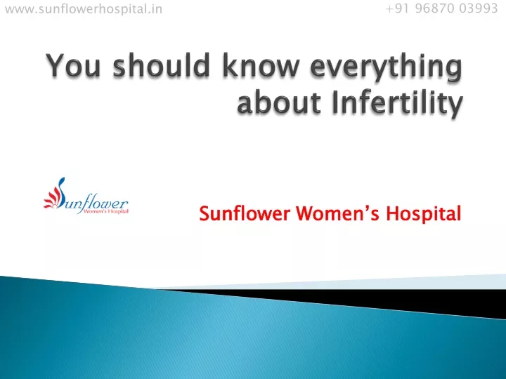 you should know everything about infertility