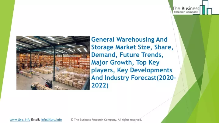 general warehousing and storage market size share