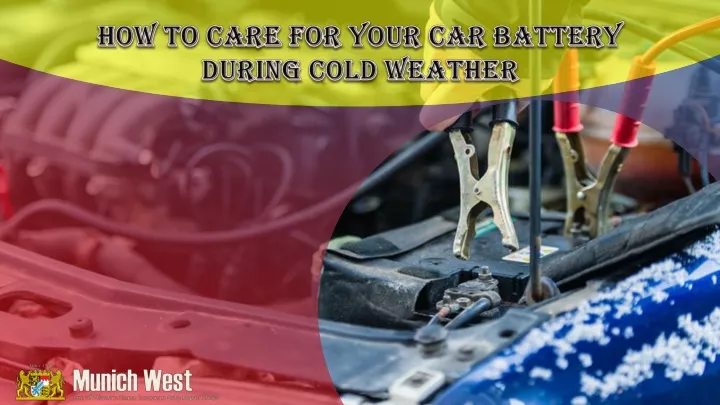 how to care for your car battery during cold