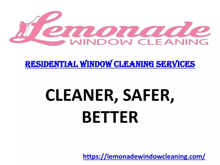 residential window cleaning services residential