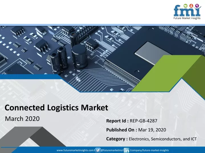 connected logistics market march 2020