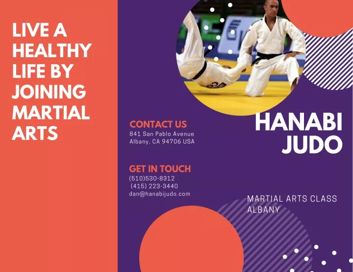 live a healthy life by joining martial arts