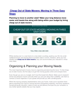 cheap out of state movers moving in three easy