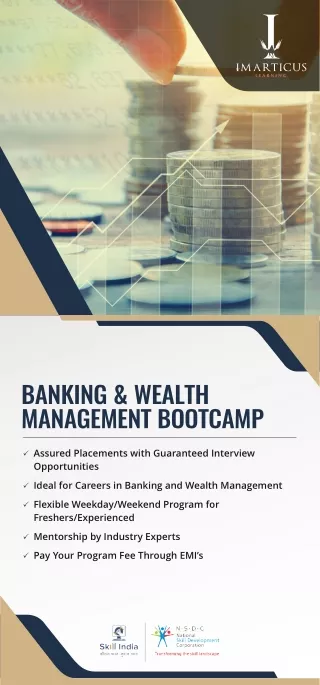 BANKING & WEALTH MANAGEMENT BOOTCAMP!