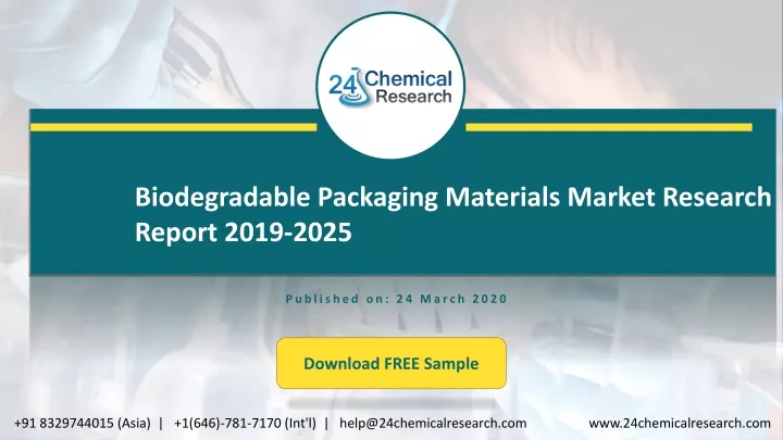 biodegradable packaging materials market research