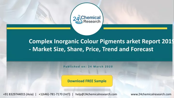 complex inorganic colour pigments arket report