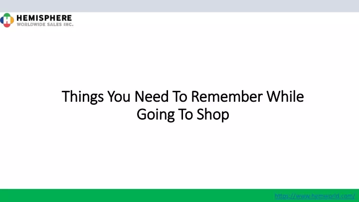 things you need to remember while going to shop