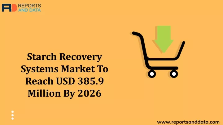 starch recovery systems market to reach
