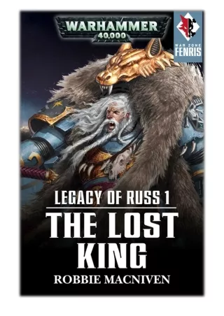 [PDF] Free Download The Lost King By Robbie MacNiven