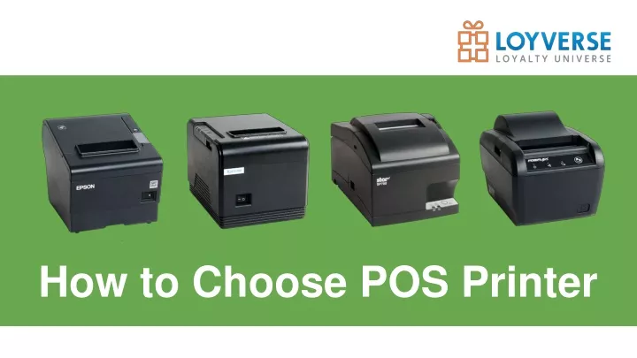 how to choose pos printer